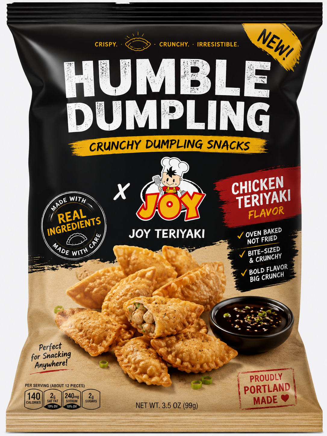 Humble chicken potstickers foodservice package